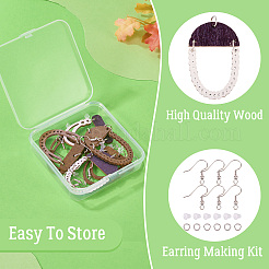 Наборы для изготовления висячих сережек своими руками&nbsp;DIY-TA0012-33