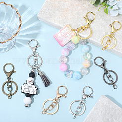20 шт. 5 цвета железные застежки для брелка&nbsp;FIND-BBC0004-69