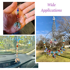 10шт 10 стиля подвески из натуральных и синтетических драгоценных камней&nbsp;G-YS0001-23