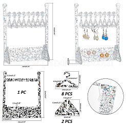 Прозрачные акриловые стойки для серег&nbsp;EDIS-PH0001-27A