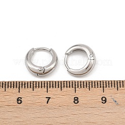 Серьги-кольца из хирургической нержавеющей стали 316&nbsp;EJEW-C160-06B-P