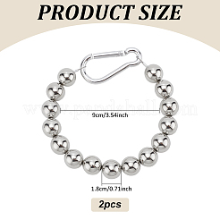 2шт браслеты из акриловых бусин&nbsp;BJEW-AN0001-84