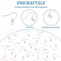 Крючки для сережек из хирургической нержавеющей стали 316&nbsp;STAS-P220-13RG