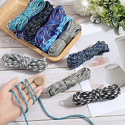 60м 12 цвета 7 внутренних сердечника веревки из полиэстера и спандекса&nbsp;RCP-SP0001-02B