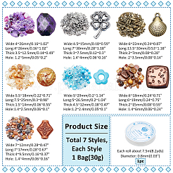 Набор для самостоятельного изготовления браслета в стиле бохо&nbsp;FIND-NB0004-72