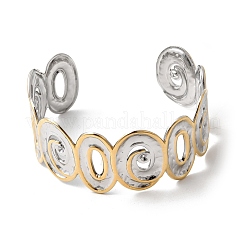 Кованые браслеты-манжеты из нержавеющей стали 304 для женщин&nbsp;LS-BJEW-P371-01A