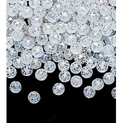 Гальванизируйте прозрачное стекло бисер нитей&nbsp;EGLA-PH0001-42A