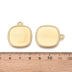 Оправы для подвесок из нержавеющей стали 304 в виде кабошонов&nbsp;STAS-N108-70G