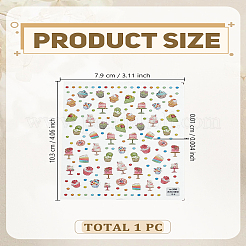 Наклейки для ногтей в виде торта&nbsp;DIY-WH0899-96B