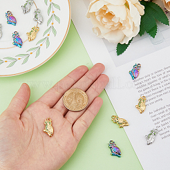 12 шт. подвески из нержавеющей стали 304 двух цветов&nbsp;STAS-FH0001-82