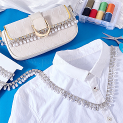 1 ярд круглых железных цепочек со стразами&nbsp;CH-PH0001-17