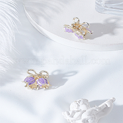 2 шт. заколки-коготь из цинкового сплава&nbsp;OHAR-LP0002-13C