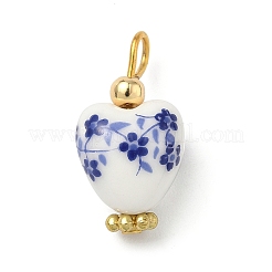 Подвески из фарфора ручной работы с принтом&nbsp;PALLOY-JF04404