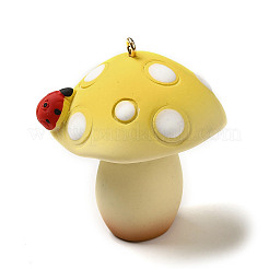 Большие подвески из грибной смолы&nbsp;CRES-B013-A05
