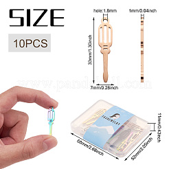 10 шт. подвески из нержавеющей стали 304 двух цветов&nbsp;FIND-BY0001-02