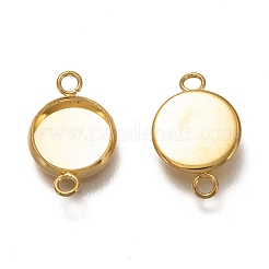 Настройки кабошона из нержавеющей стали 304&nbsp;LS-X-STAS-H130-23H-G