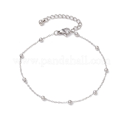 Браслеты из цепей из нержавеющей стали 304&nbsp;BJEW-JB11499-02