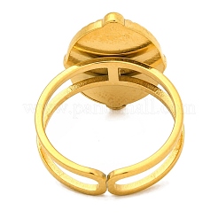 Овальные натуральные перстни из сердолика&nbsp;RJEW-Q822-51G-02