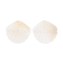 Подвески из резных натуральных пресноводных ракушек&nbsp;SHEL-T020-62C