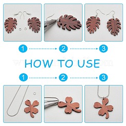 Серьги с подвесками своими руками&nbsp;DIY-PH0027-31P
