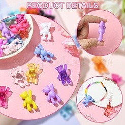 40шт 20 цвета непрозрачные акриловые подвески&nbsp;FIND-YW0005-77