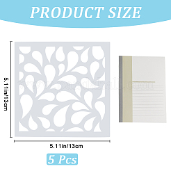 5 лист геометрических животных выдалбливают рисунок трафареты для рисования&nbsp;DIY-GF0009-79