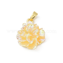 Подвески из латуни с уф-покрытием&nbsp;KK-R213-15G