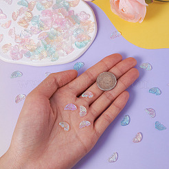 Кабошоны из смолы 125шт 5 цветов&nbsp;MRMJ-TA0001-34