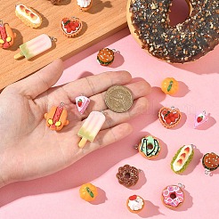 20шт 10 стиля подвески из смолы&nbsp;RESI-YW0005-02