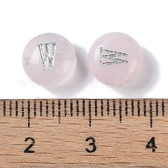 Природного розового кварца бусы&nbsp;G-L524-20W-01