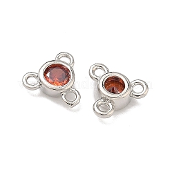 Латунные микропаве кубический цирконий плоские круглые компоненты люстры&nbsp;KK-B170-05P