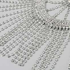 Головной убор из сетки со стразами в стиле бохо&nbsp;AJEW-WH20017-83S