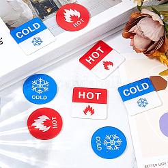 16 пара акриловых публичных знаков 2-х стилей&nbsp;DIY-FH0008-28D