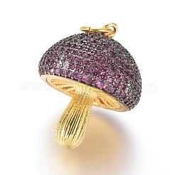 Латунные микро проложить кубического циркония подвески&nbsp;ZIRC-L085-80BG