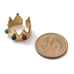 Кольца из натурального сердолика&nbsp;STAS-Z112-09G-01