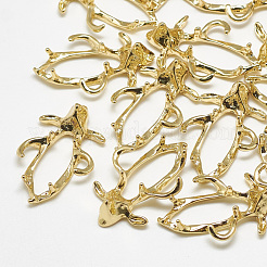 Латунные позывные со стразами&nbsp;KK-S347-140