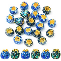 10 шт. позолоченные европейские бусины из сплава&nbsp;MPDL-YW0001-05A