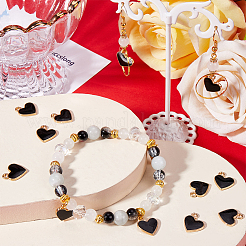 Подвески из эмали из сплава 80 шт.&nbsp;ENAM-SC0006-31