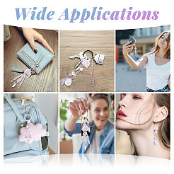 4 шт. 4 стиля резиновых и акриловых мобильных ремешков&nbsp;HJEW-CA0001-76