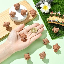 20 шт. 4 стиля мини-украшения для собак из смолы&nbsp;RESI-CJ0004-84