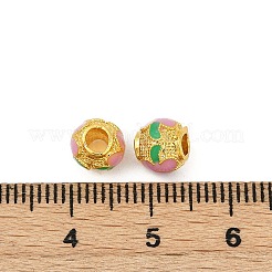 Латунь эмаль бисера&nbsp;KK-Q081-06MG