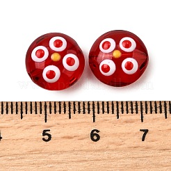 Прозрачные стеклянные эмалевые бусины&nbsp;LAMP-S079-01E