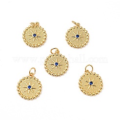 Подвески из кубического циркония с синим кубическим цирконием&nbsp;KK-H431-46G