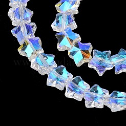 Гальванизируйте прозрачное стекло бисер нитей&nbsp;EGLA-U004-03A-HP03