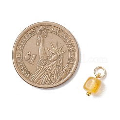 Натуральные квадратные подвески из янтаря&nbsp;PALLOY-JF04834