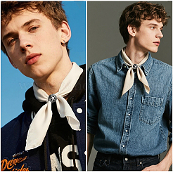 6 шт. из искусственной кожи с латунной пряжкой для шарфа&nbsp;AJEW-CL0001-69