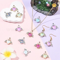 20 шт. 2-цветный сплав с УФ-покрытием&nbsp;FIND-YW0011-17