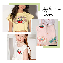 10 шт. вышитая нашивка из полиэстера&nbsp;PATC-HS0001-08