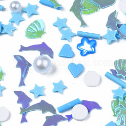 Кабошоны из полимерной глины ручной работы&nbsp;CLAY-N006-87