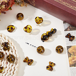 Кабошоны из смолы 16шт 3 стиля&nbsp;RESI-PH0002-45